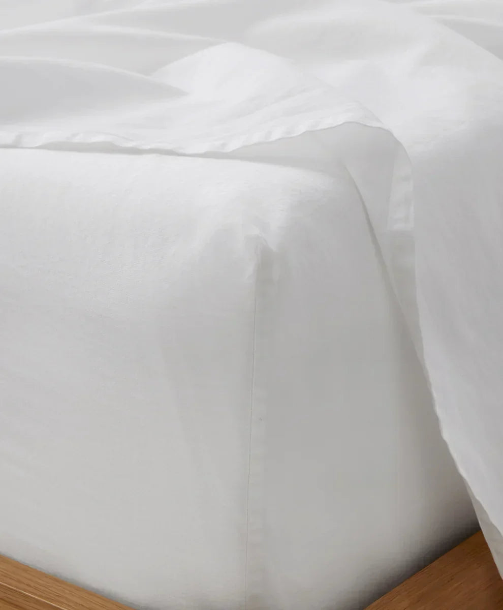 organic room service sateen fitted sheet