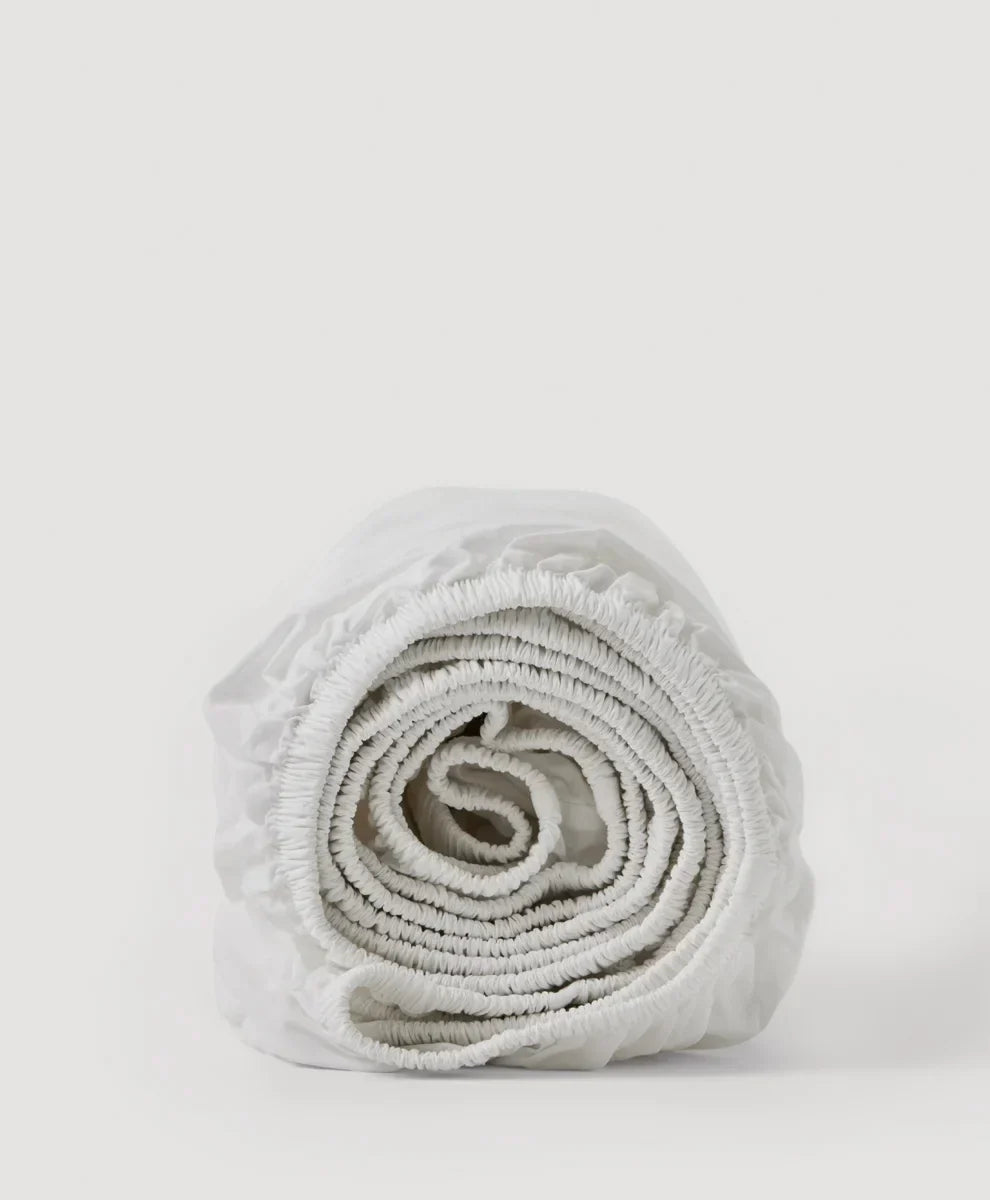 organic cool-air percale fitted sheet