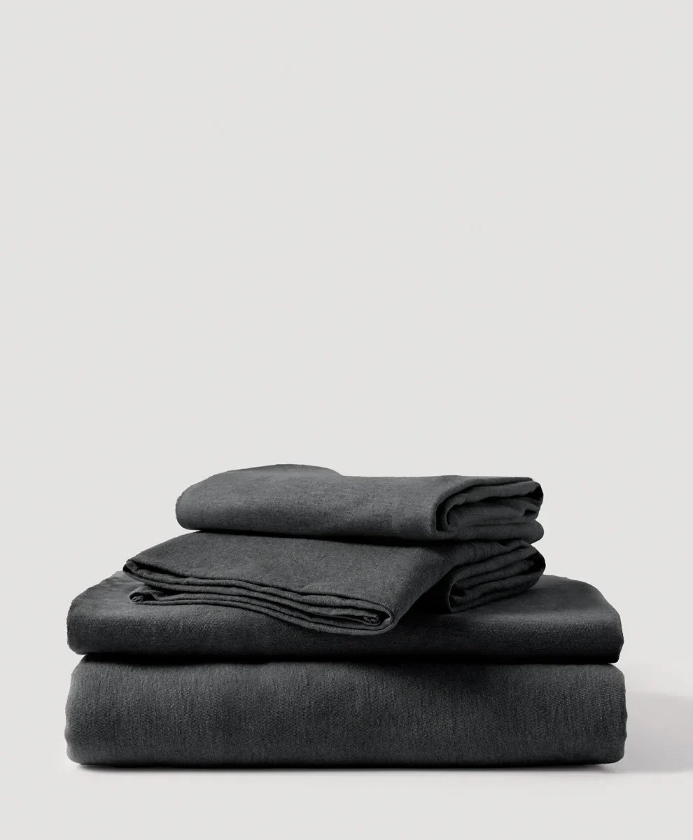 organic favorite tee jersey sheet set